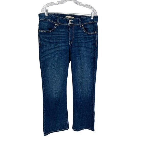 Levi Strauss Jeans Women's Size 32 Cotton Blend 529 Curvy Bootcut - Picture 1 of 7